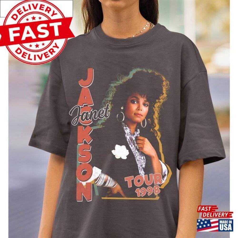 Janet Jackson Tour T-Shirt 90S T Unisex T-shirt